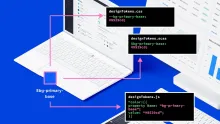 An image showing design tokens